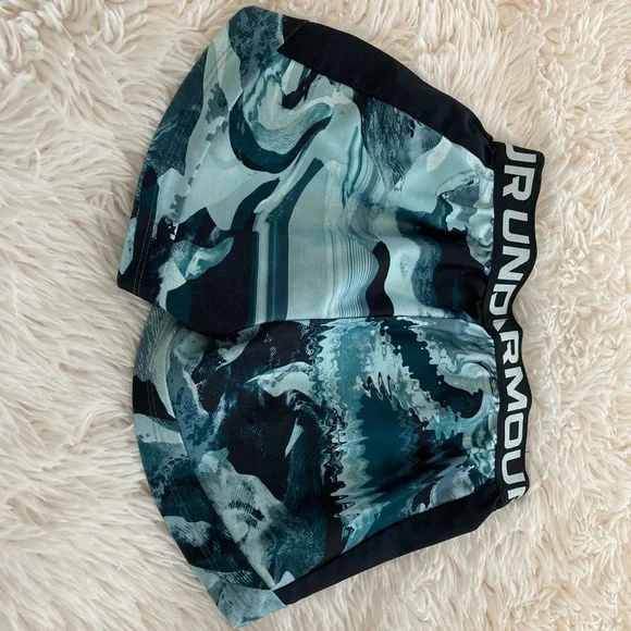 Bundle of 2 Under Armour Black and Gray Athletic Shorts - Picture 5 of 5